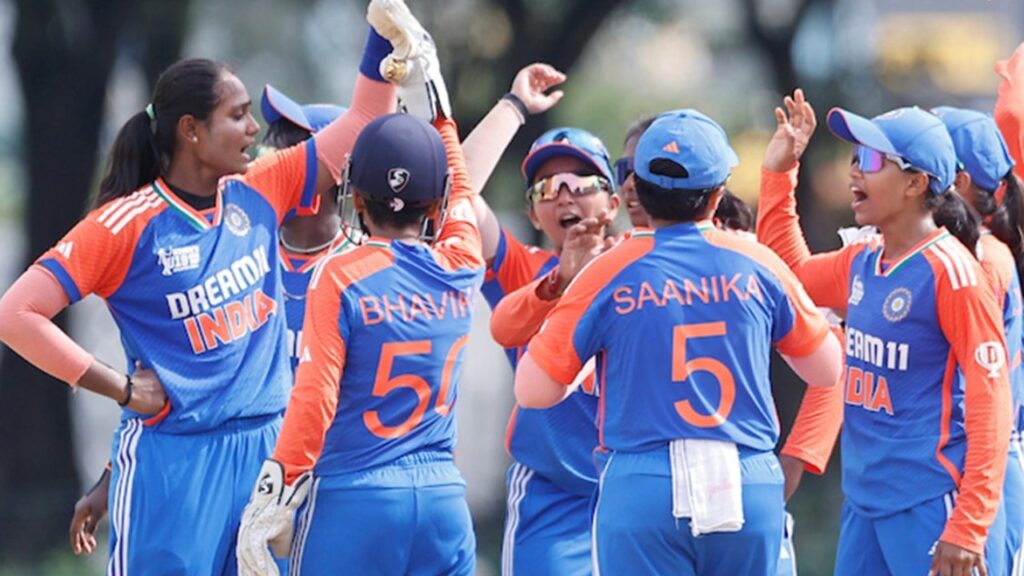 Team India enter into U19 Womens Asia Cup final