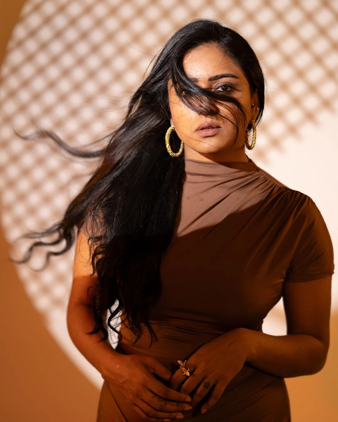 Vithika Sheru Dusky Looks in Modern Dress