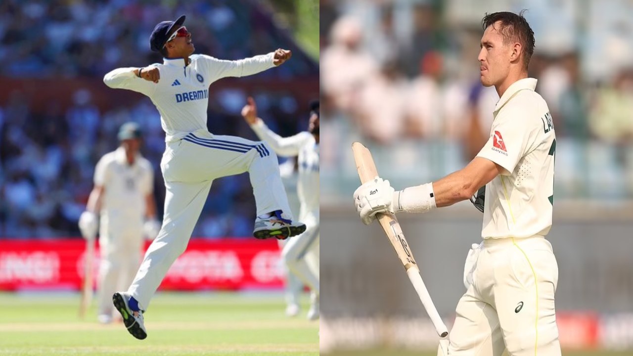 IND vs AUS : జైస్వాల్ స్టన్నింగ్ క్యాచ్.. బిత్తరపోయిన లబుషేన్.. IND vs AUS : జైస్వాల్ స్టన్నింగ్ క్యాచ్.. బిత్తరపోయిన లబుషేన్..