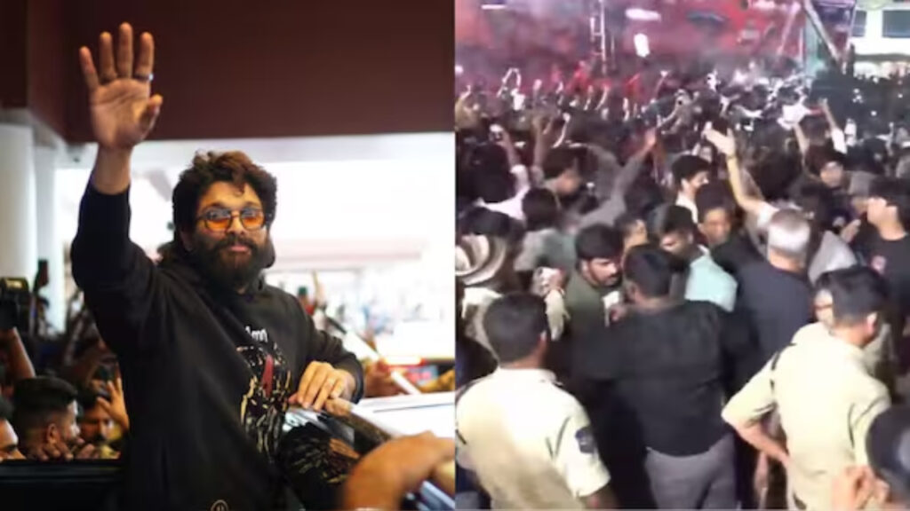 The main accused in the Sandhya theater incident was arrested