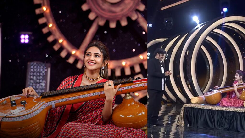 Sreeleela Played Veena in Balakrishna Unstoppable Show Balayya Gifted Gold Chain