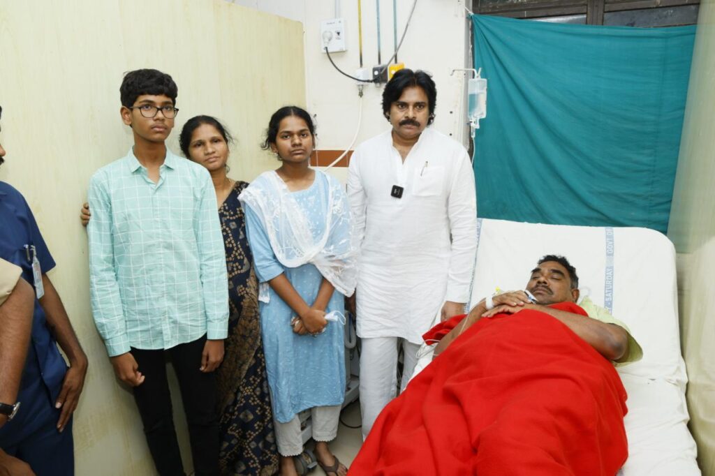Pawan Kalyan Visits Injured MPDO Jawahar Babu