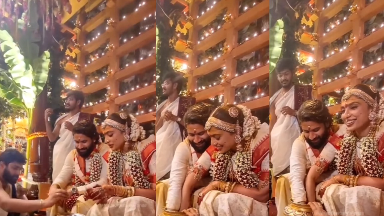 Naga Chaitanya – Sobhita : నాగచైతన్య – శోభిత పెళ్ళిలో బిందెలో ఉంగరం ఎవరు తీశారో తెలుసా? ఈ వీడియో చూడండి.. Naga Chaitanya – Sobhita : నాగచైతన్య – శోభిత పెళ్ళిలో బిందెలో ఉంగరం ఎవరు తీశారో తెలుసా? ఈ వీడియో చూడండి..