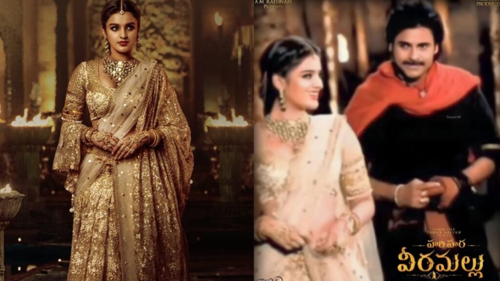 Nidhhi Agerwal Shares HariHara VeeraMallu Content and Comments on Pawan Kalyan goes Viral