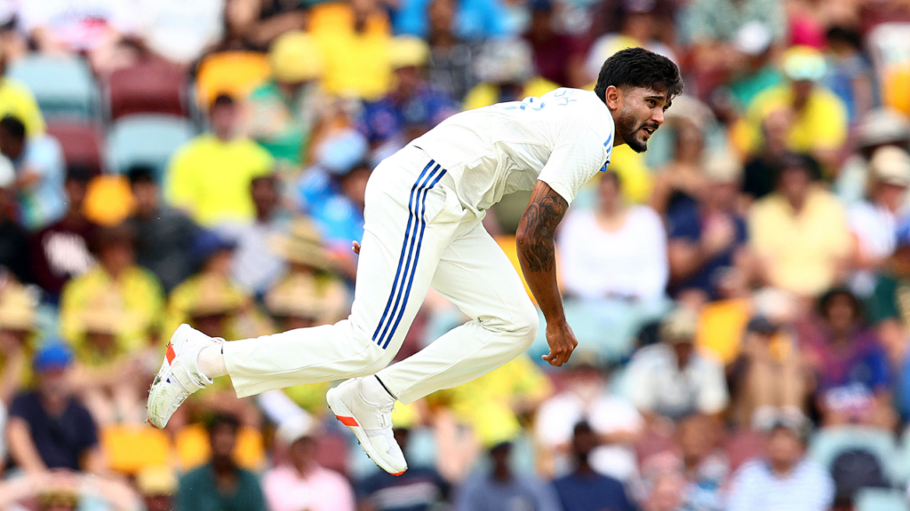 nitish reddy bowl