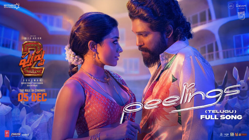 Allu Arjun Pushpa 2 movie Peelings full song released