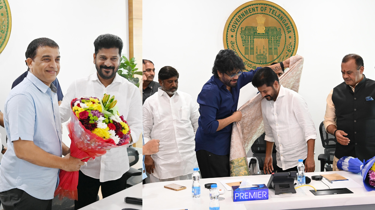 Tollywood Team: సీఎం రేవంత్‌ రెడ్డితో సినీ పెద్దల భేటీ.. ఫొటోలు వైరల్