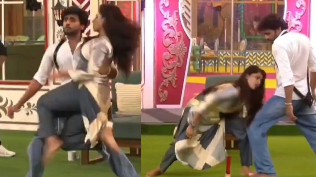 Nikhil and Vishnupriya Performing Dance for Pushpa Songs in Bigg Boss 8