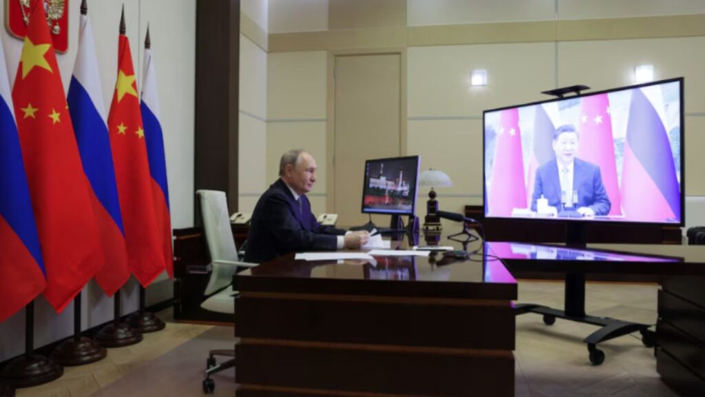 Russian President Vladimir Putin, Chinese President Xi
