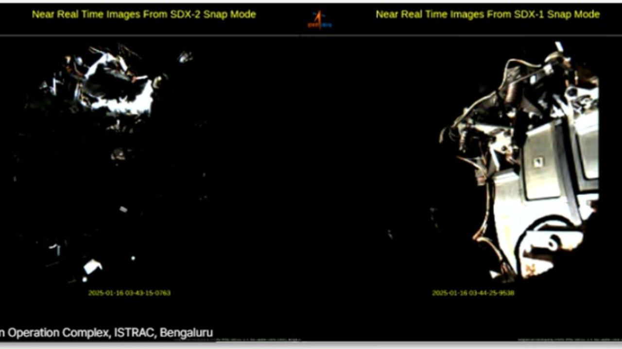 ISRO: ఇస్రో స్పేడెక్స్ డాకింగ్ ప్రక్రియ విజయవంతం ISRO: ఇస్రో స్పేడెక్స్ డాకింగ్ ప్రక్రియ విజయవంతం