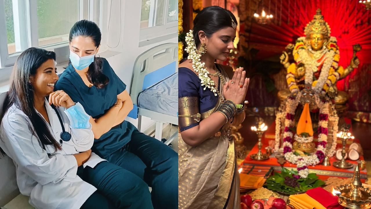 Aishwarya Rajesh : ‘సంక్రాంతికి వస్తున్నాం’ నుంచి భాగ్యం పాత్ర ఫోటోలు షేర్ చేసిన ఐశ్వర్య రాజేష్.. పక్కనే మీనాక్షి కూడా..