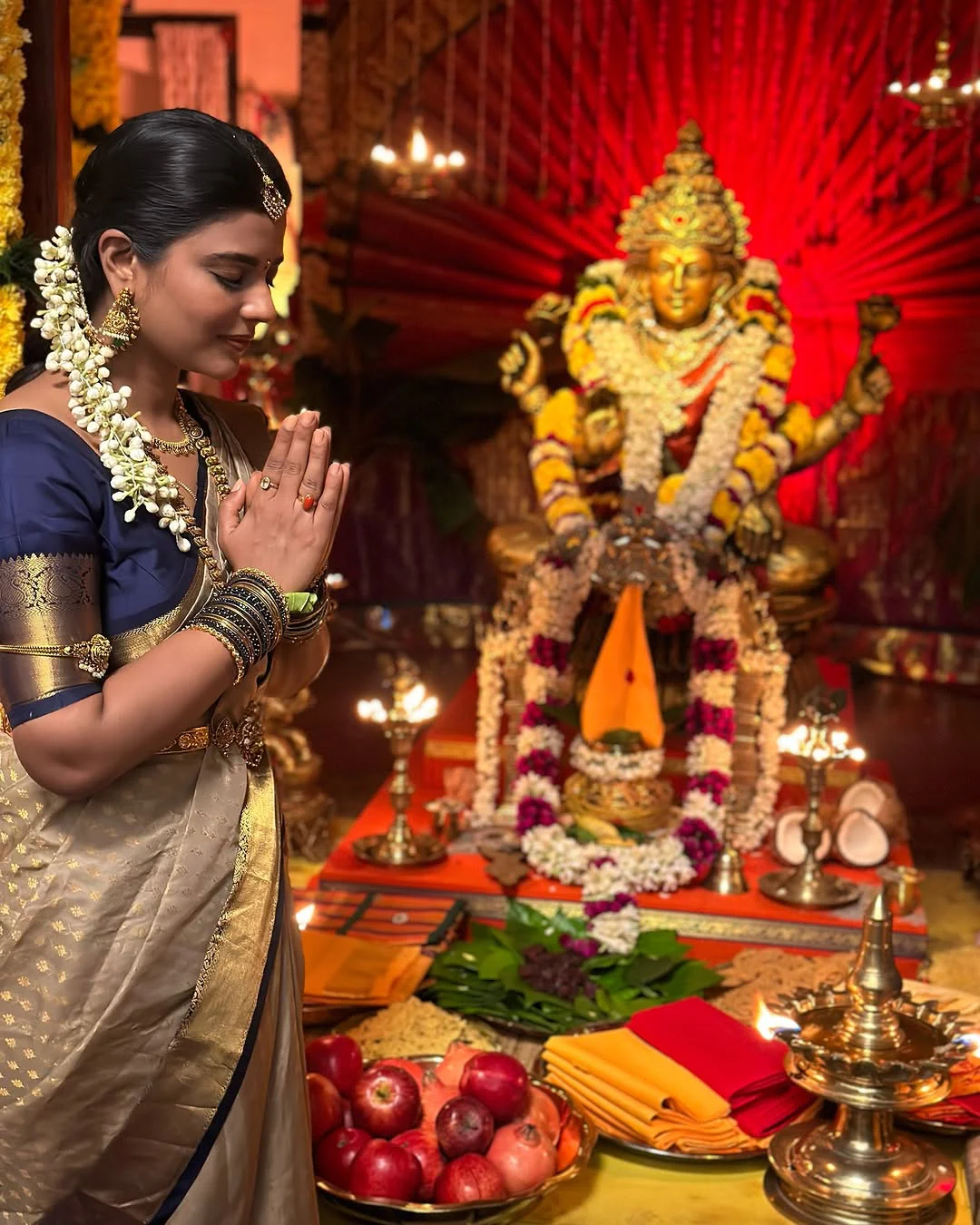 Aishwarya Rajesh Shares Sankranthiki Vasthunnam Character Photos