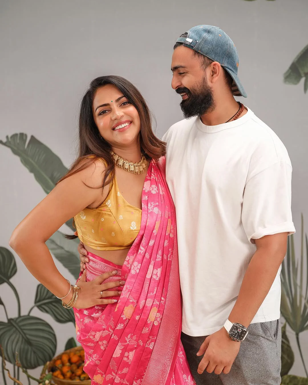 Amala Paul Sankranthi Celebrations
