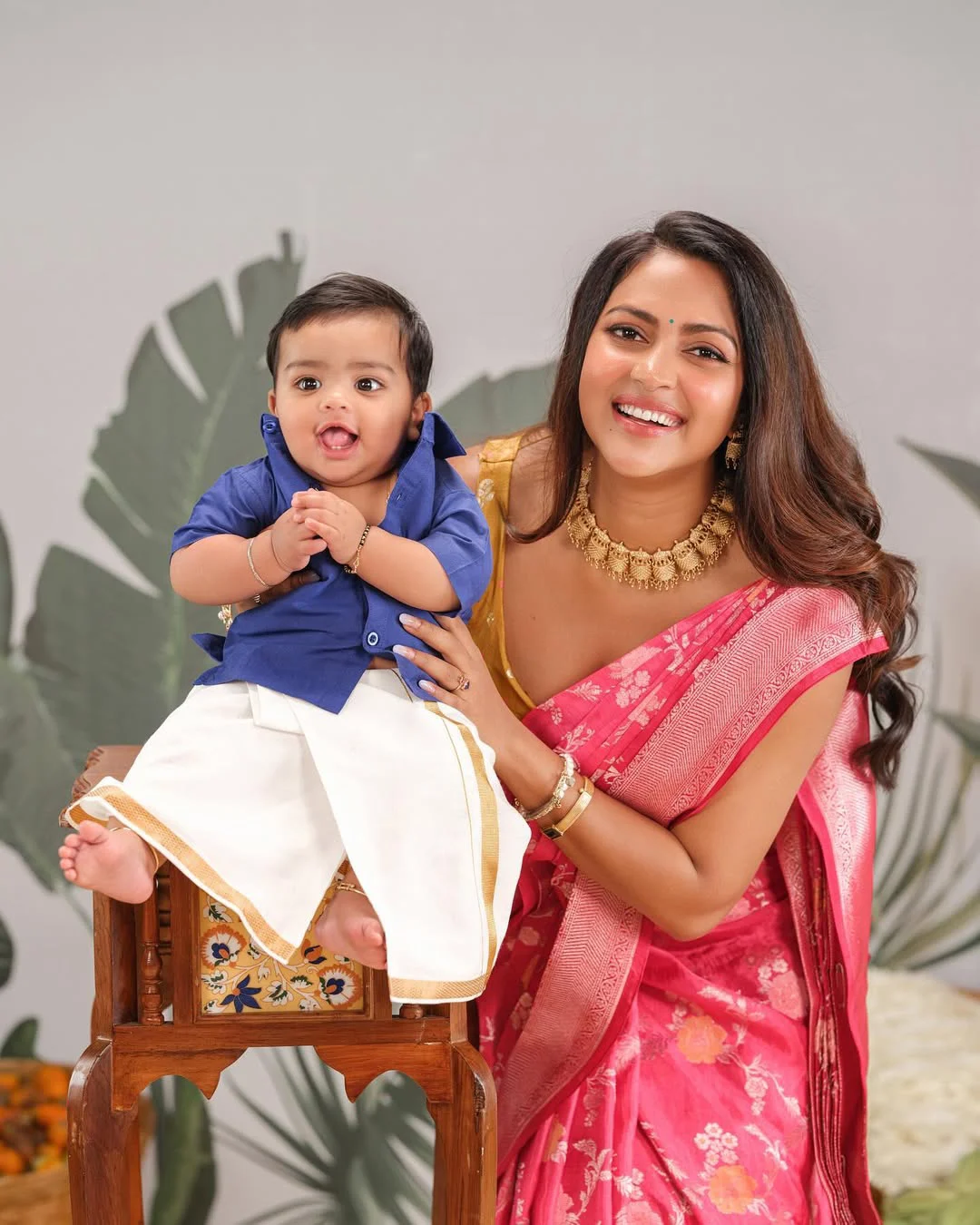Amala Paul Sankranthi Celebrations