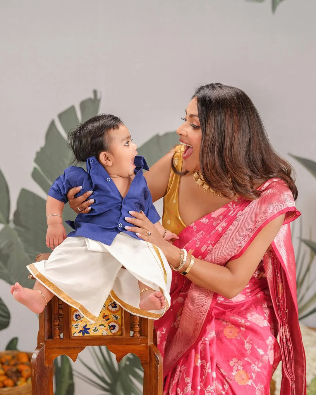 Amala Paul Sankranthi Celebrations