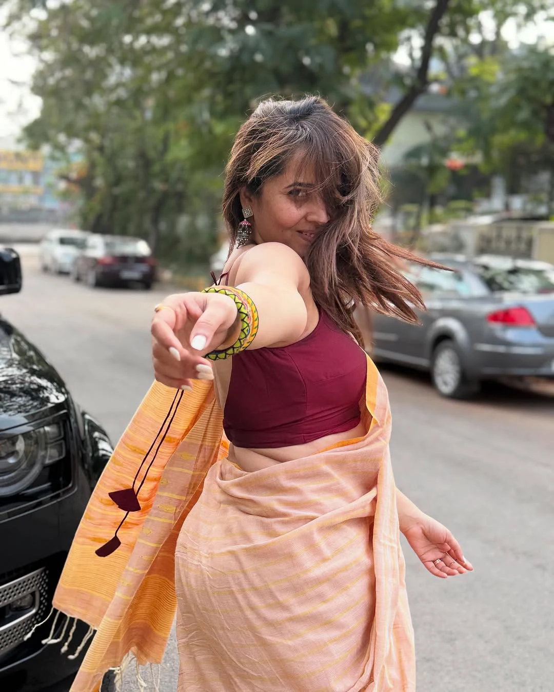 Anasuya Bharadwaj Sankranthi Photos