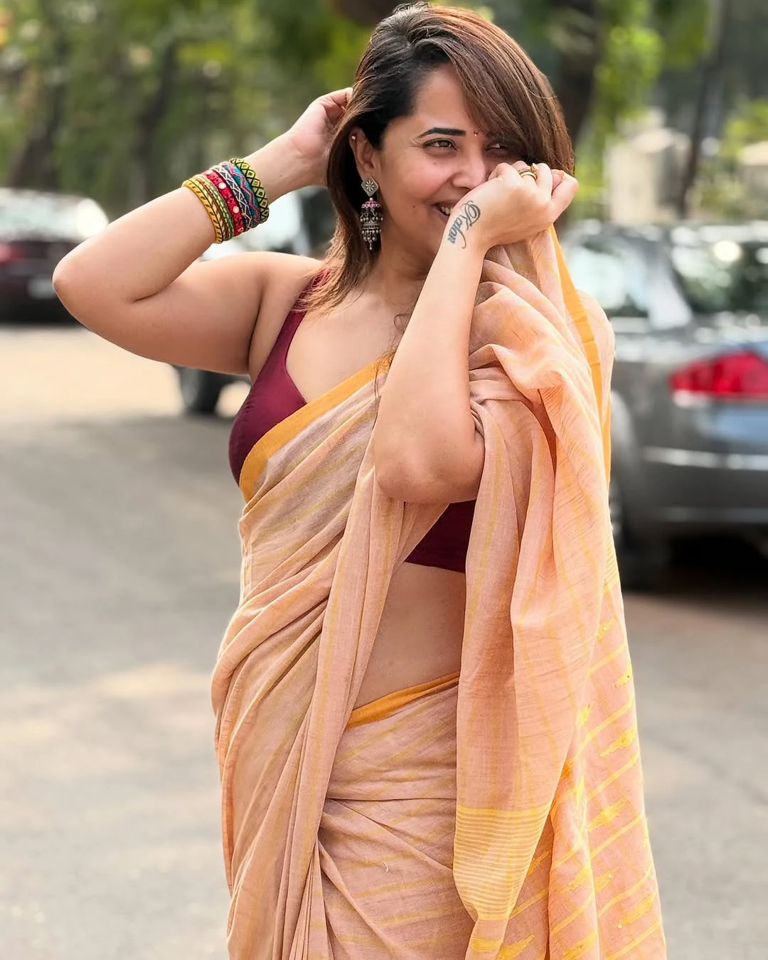 Anasuya Bharadwaj Sankranthi Photos