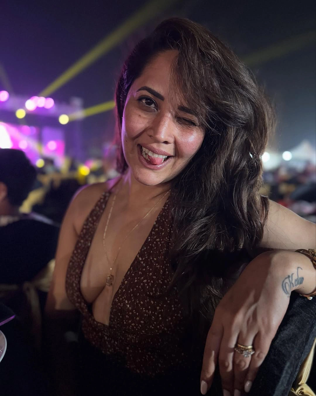 Anasuya Bharadwaj New Year Celebrations