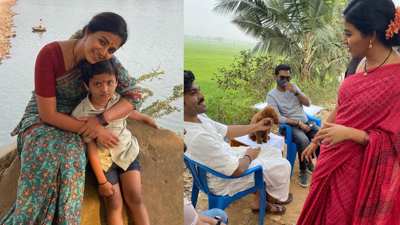 Actress Anjali : ‘గేమ్ ఛేంజర్’ వర్కింగ్ స్టిల్స్.. పార్వతమ్మ పాత్రలో అంజలి ఫోటోలు చూశారా?