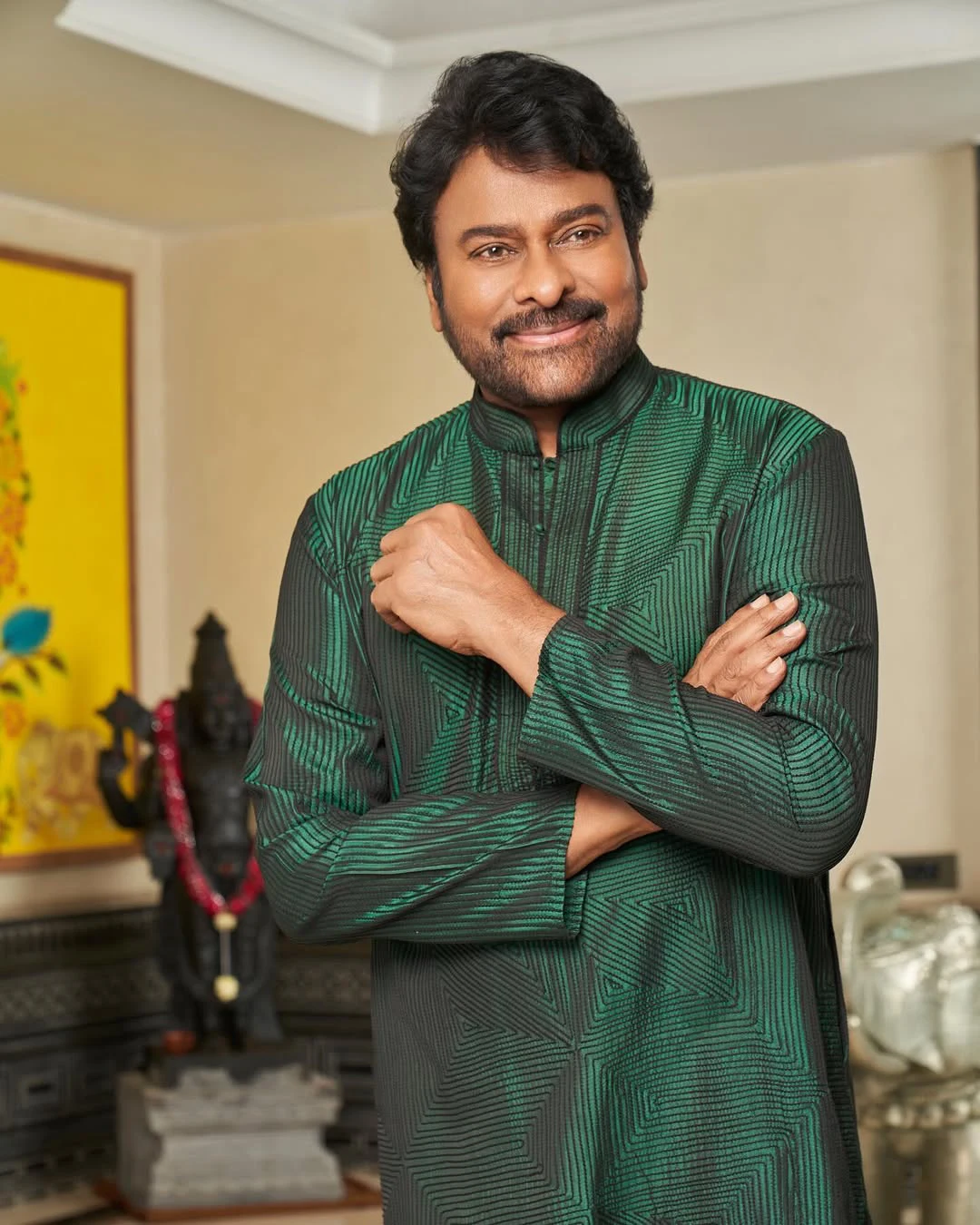 Chiranjeevi Traditional Photos