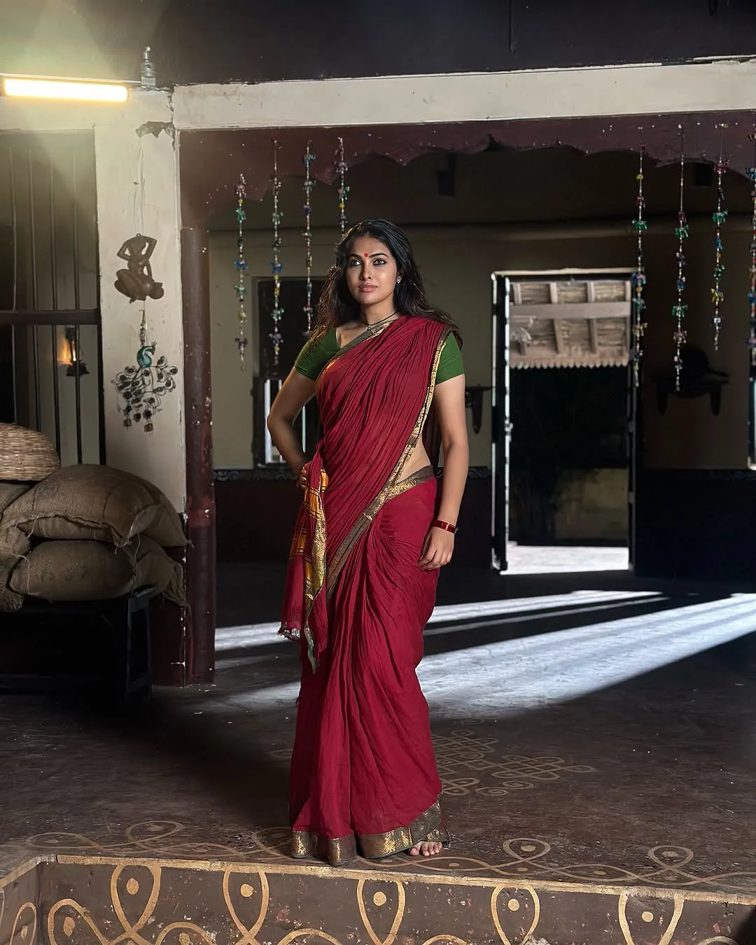 Actress Divi Village Girl Looks