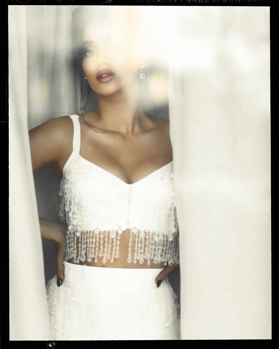 Janhvi Kapoor Elegant her Beauty in White Dress
