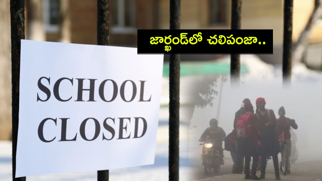 Jharkhand Cold Wave : జార్ఖండ్లో చలిపంజా.. 8వ తరగతి వరకు అన్ని స్కూళ్లు మూసివేత.. ఎప్పటినుంచంటే? Jharkhand Cold Wave : జార్ఖండ్లో చలిపంజా.. 8వ తరగతి వరకు అన్ని స్కూళ్లు మూసివేత.. ఎప్పటినుంచంటే?