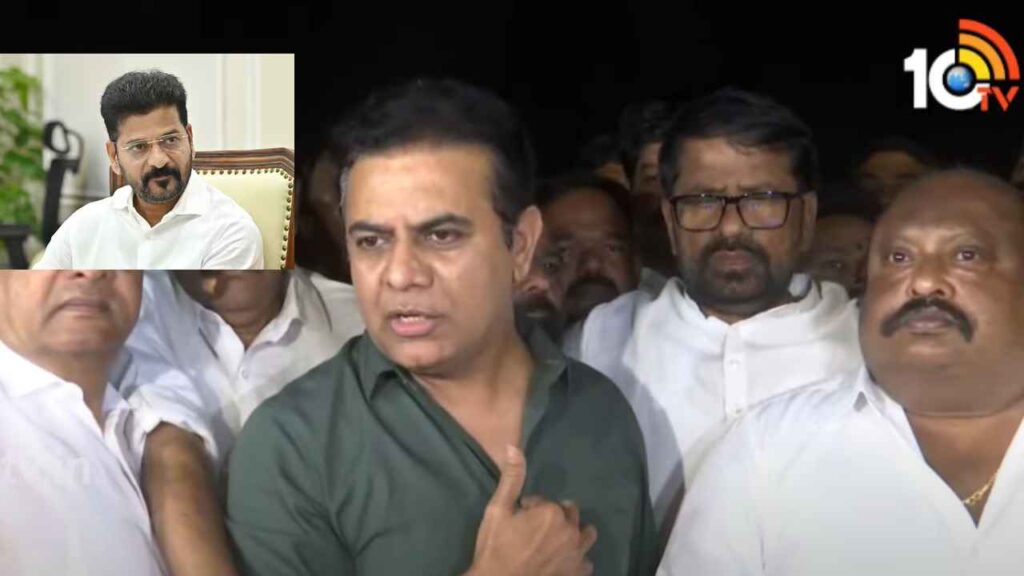 KTR Challenge Cm Revanth Reddy