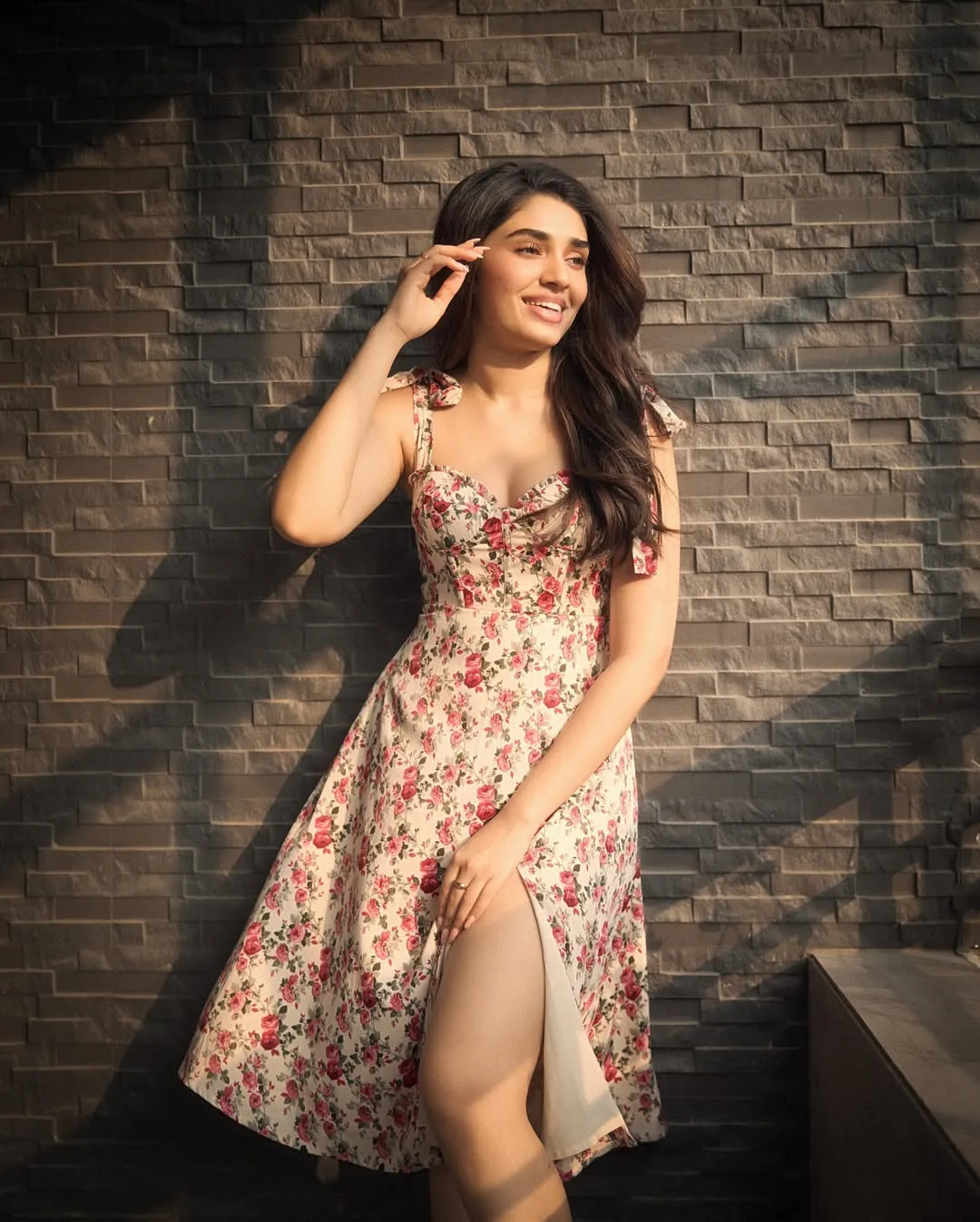 Krithi Shetty shows her Beauty in Sun Light