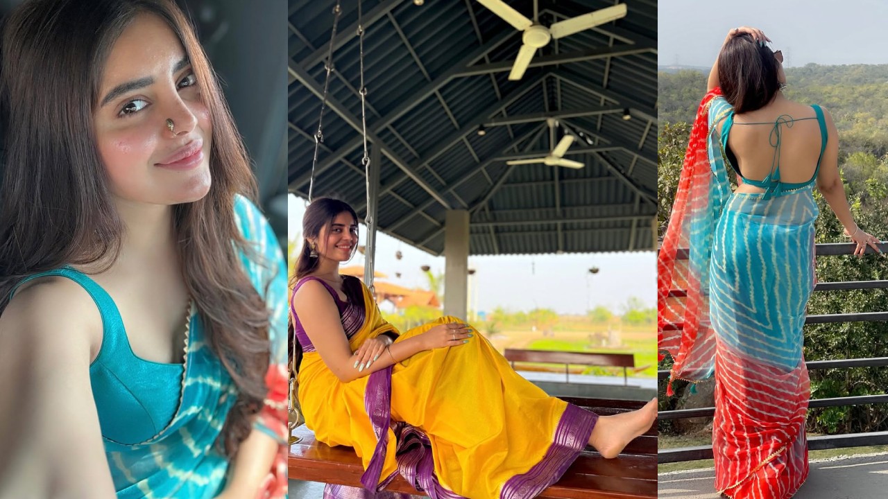 Kushitha Kallapu : చీరకట్టులో క్యూట్ గా.. కుషిత కళ్లపు సంక్రాంతి స్పెషల్ ఫొటోలు..