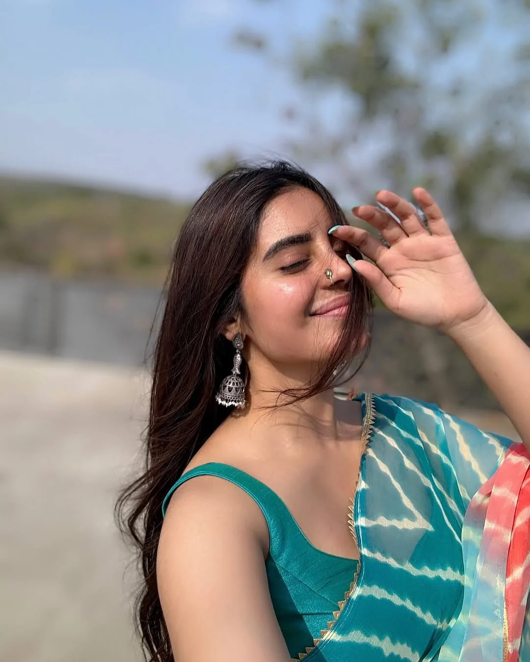 Kushitha Kallapu Cute Sankranthi special Photos