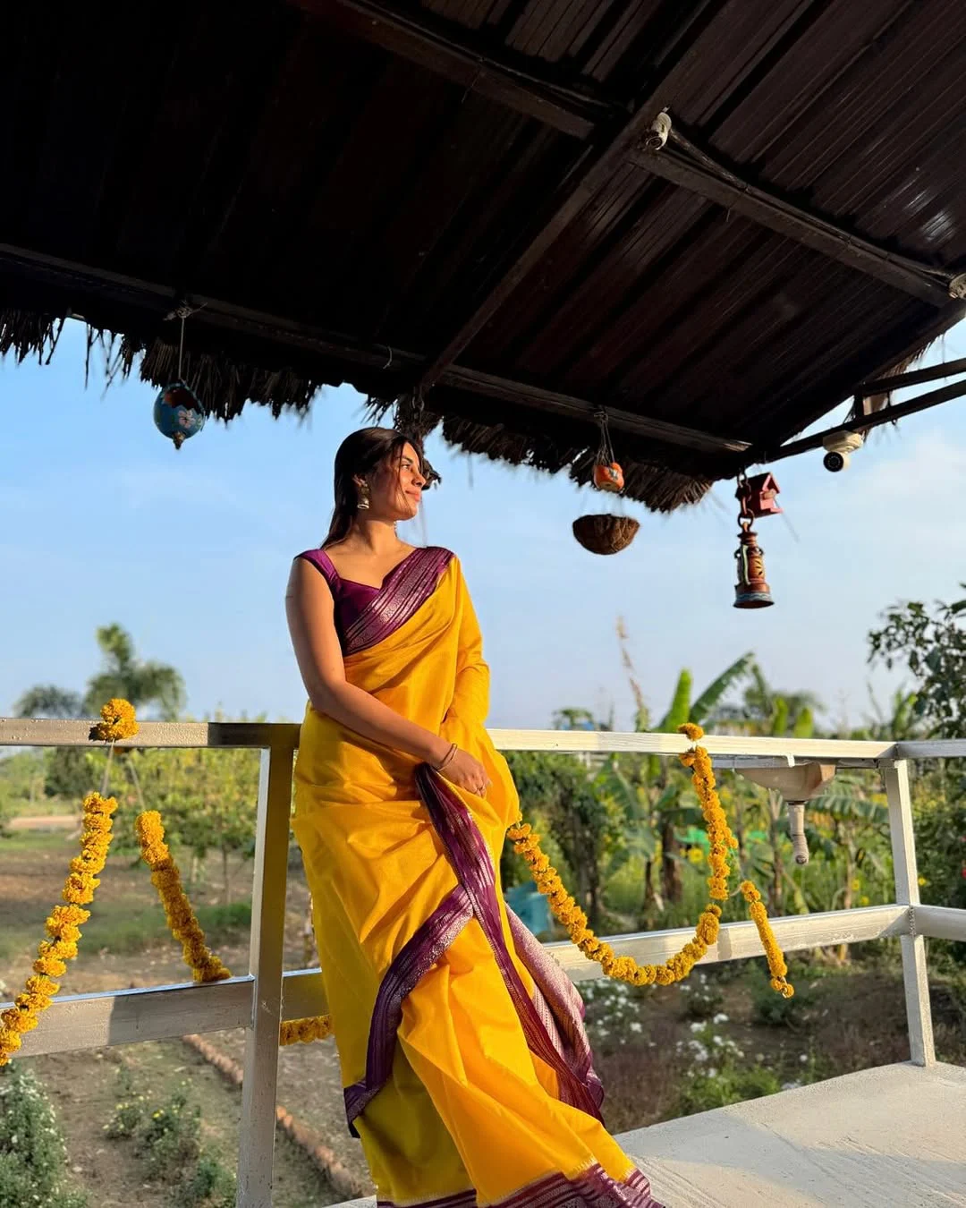 Kushitha Kallapu Cute Sankranthi special Photos