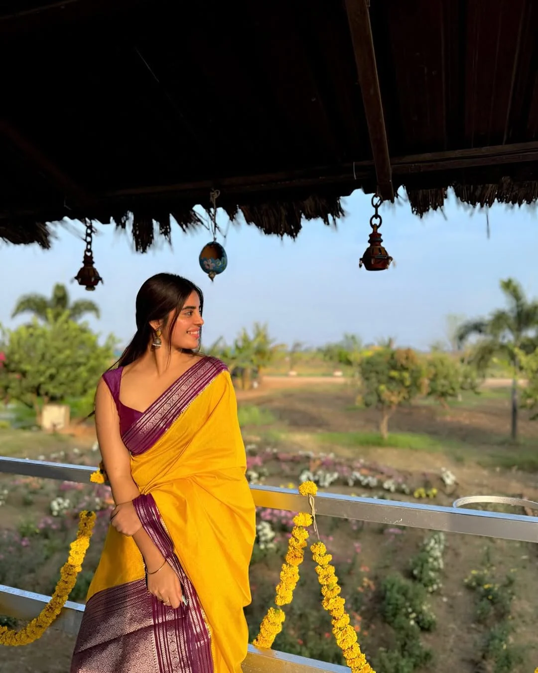 Kushitha Kallapu Cute Sankranthi special Photos