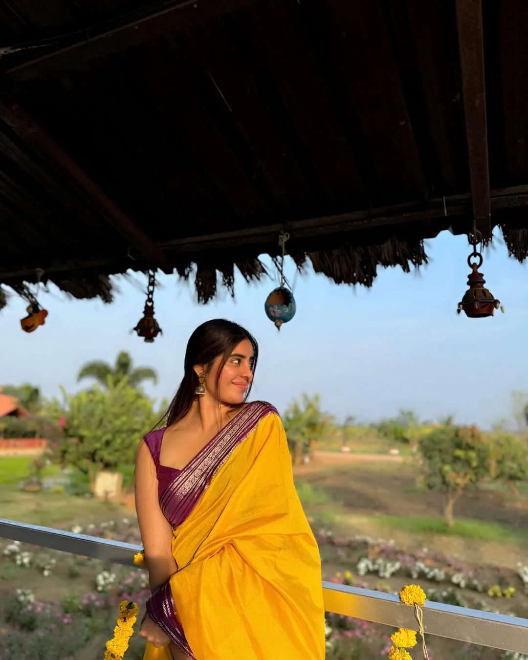 Kushitha Kallapu Cute Sankranthi special Photos
