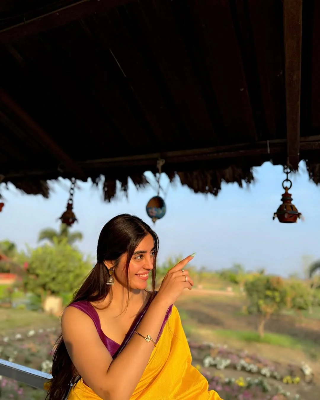 Kushitha Kallapu Cute Sankranthi special Photos