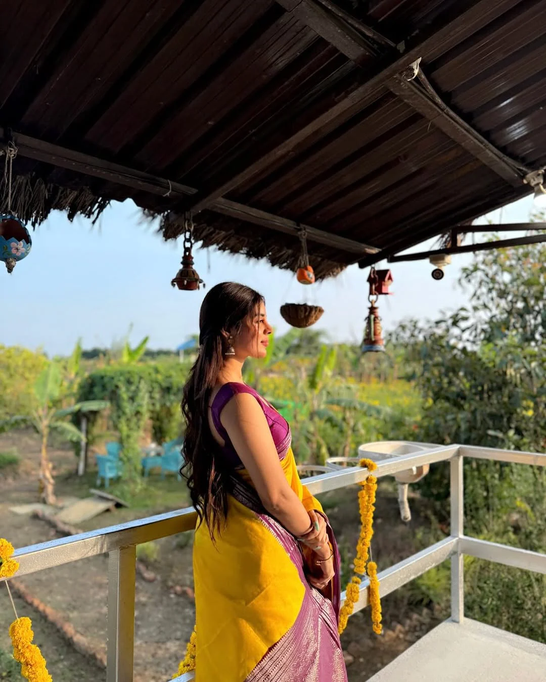 Kushitha Kallapu Cute Sankranthi special Photos
