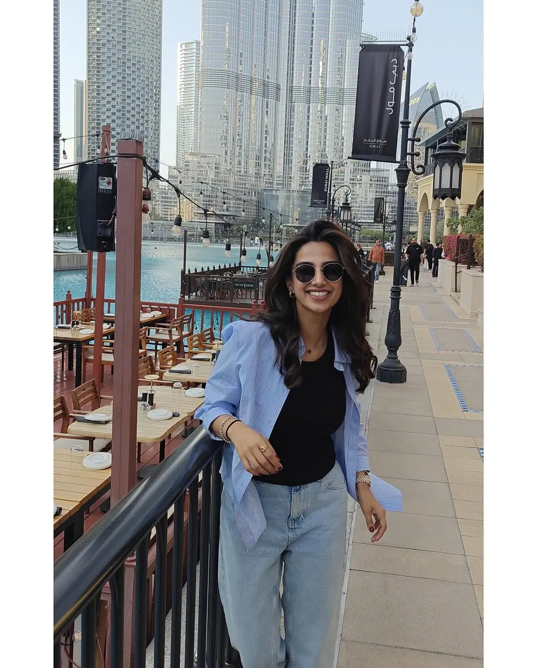 Meenaakshi Chaudhary Enjoying Dubai Trip with Family