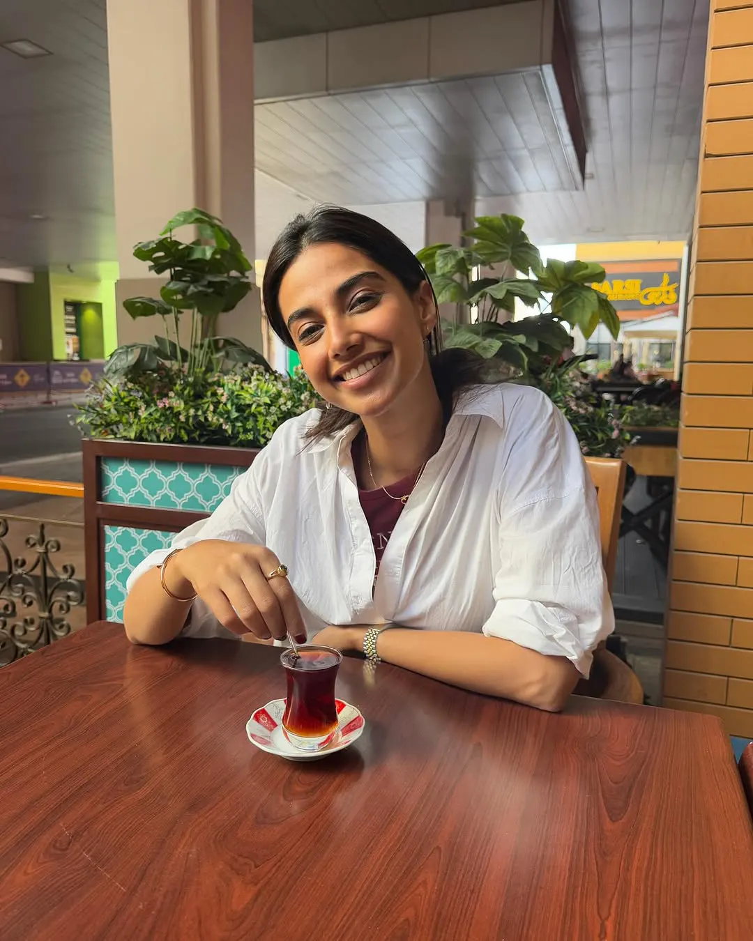 Meenaakshi Chaudhary Enjoying Dubai Trip with Family