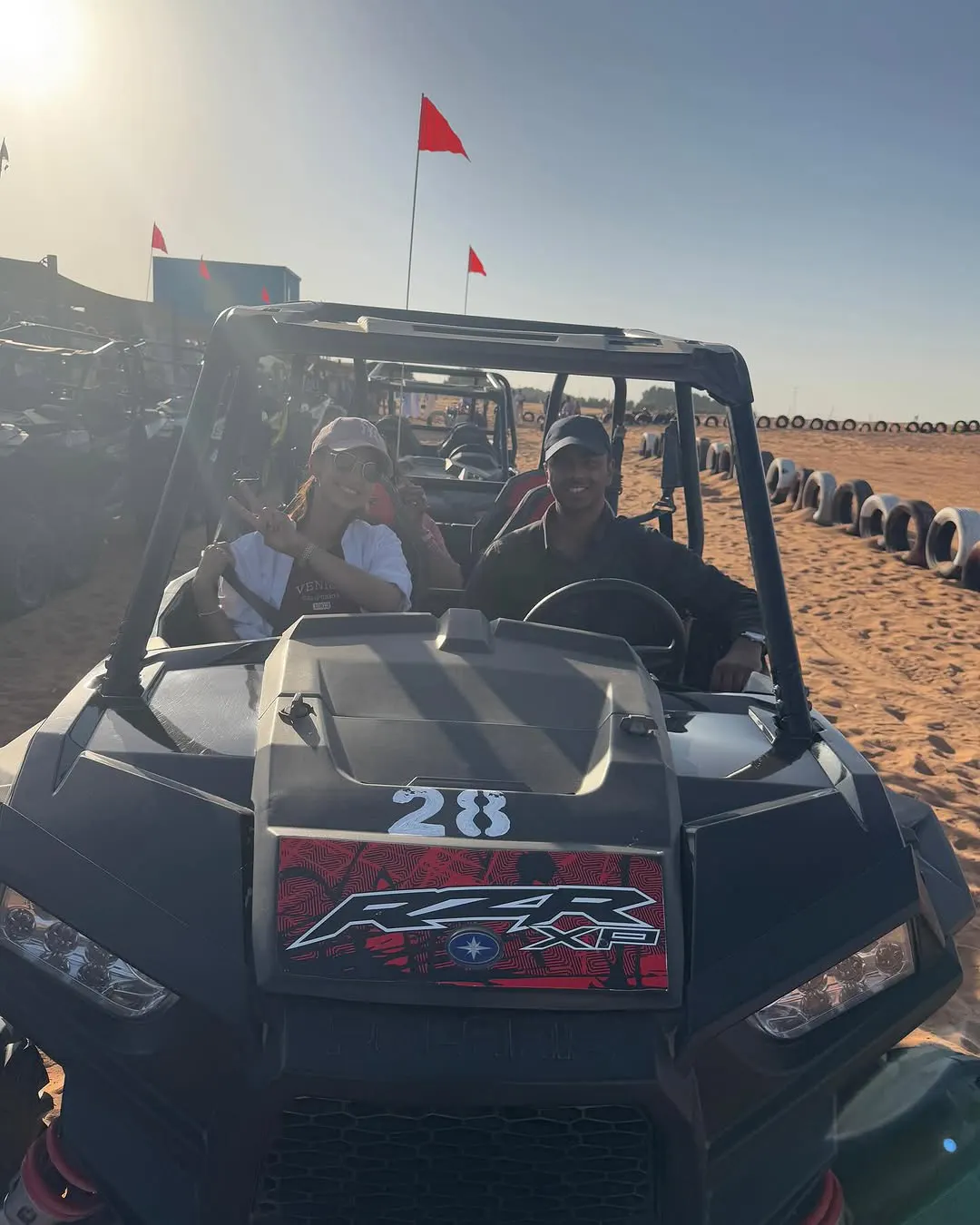 Meenaakshi Chaudhary Enjoying Dubai Trip with Family