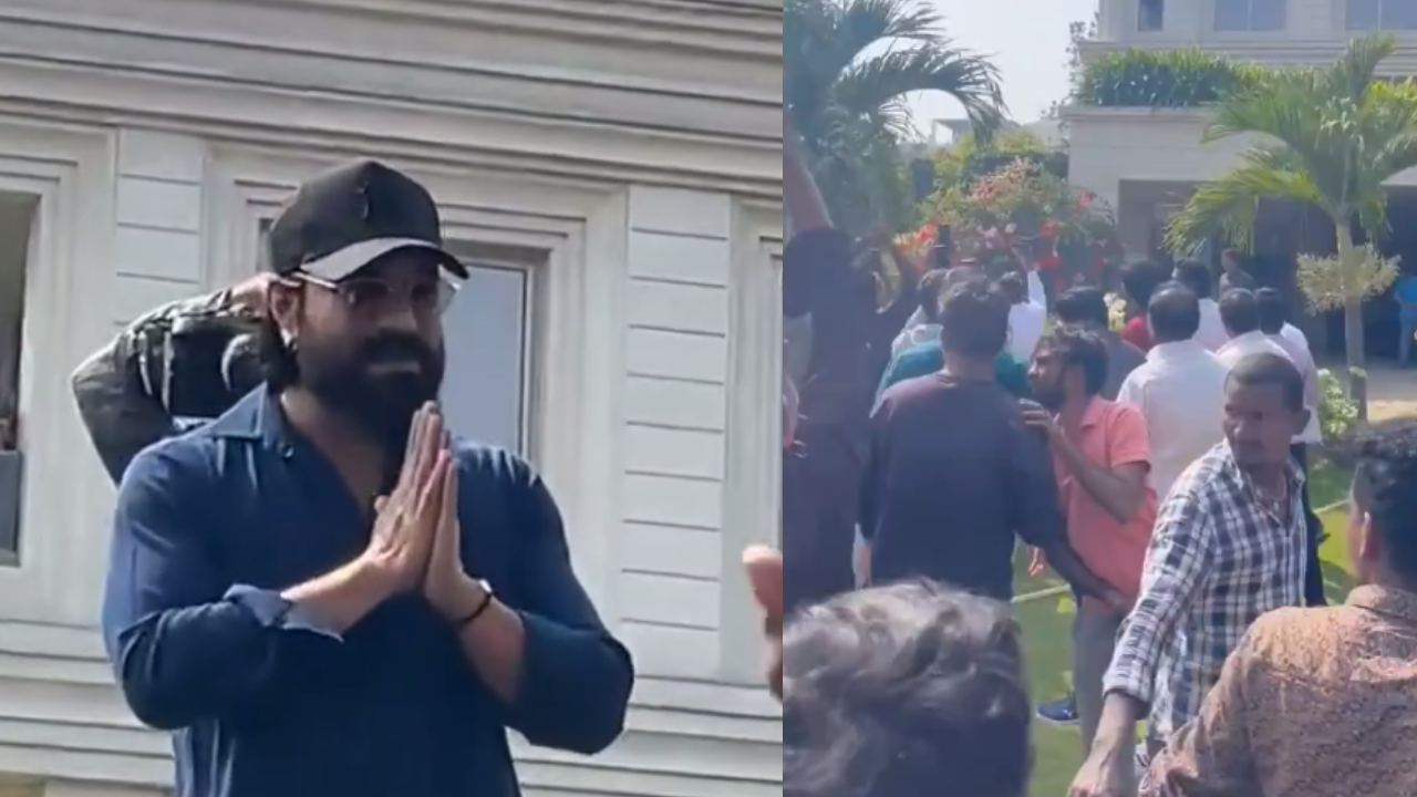 Ram Charan: విషెస్ చెప్పడానికి వచ్చిన ఫ్యాన్స్.. భోజనం పెట్టించిన రామ్ చరణ్