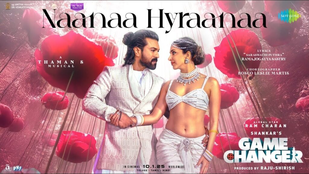 Naanaa Hyraanaa song remove from Game Changer movie due to technical challenges