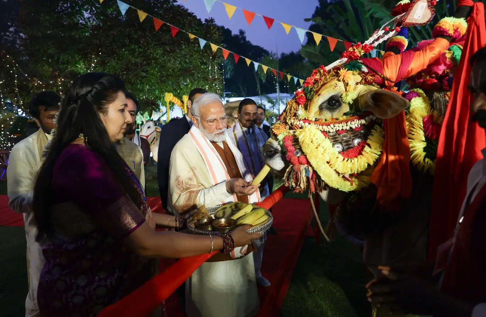 PM Narendra Modi Sankranthi Celebrations