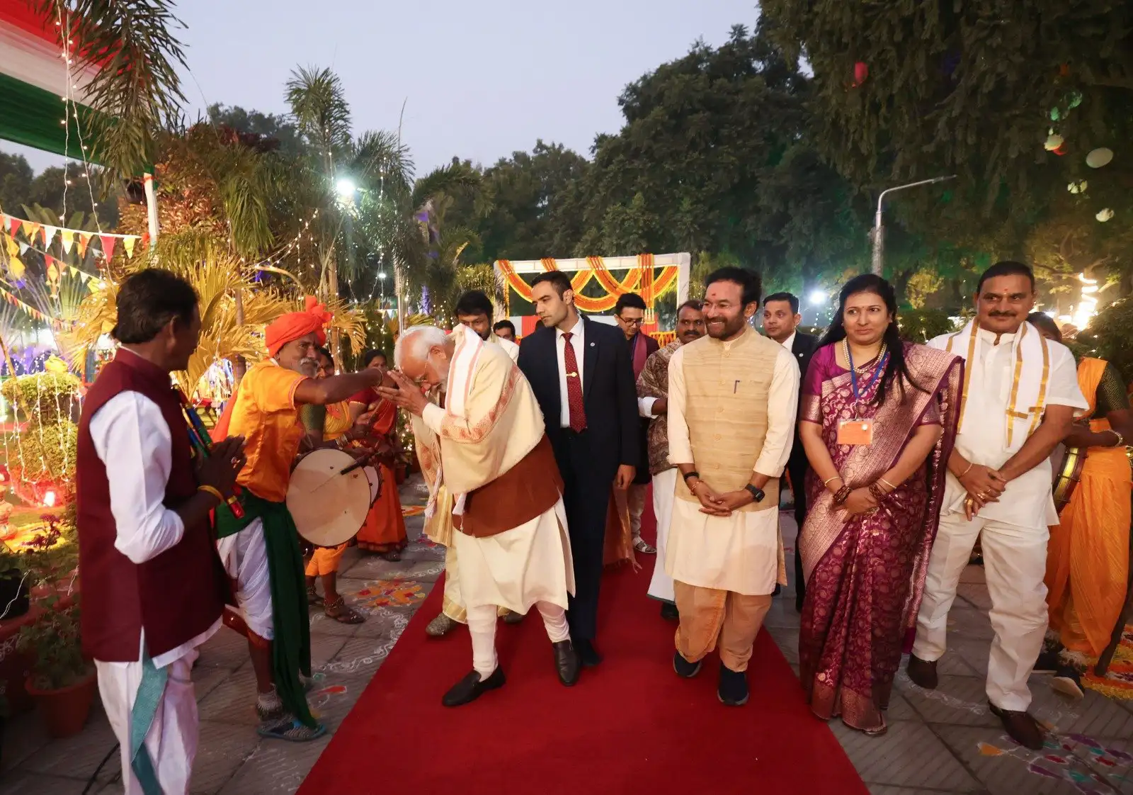 PM Narendra Modi Sankranthi Celebrations