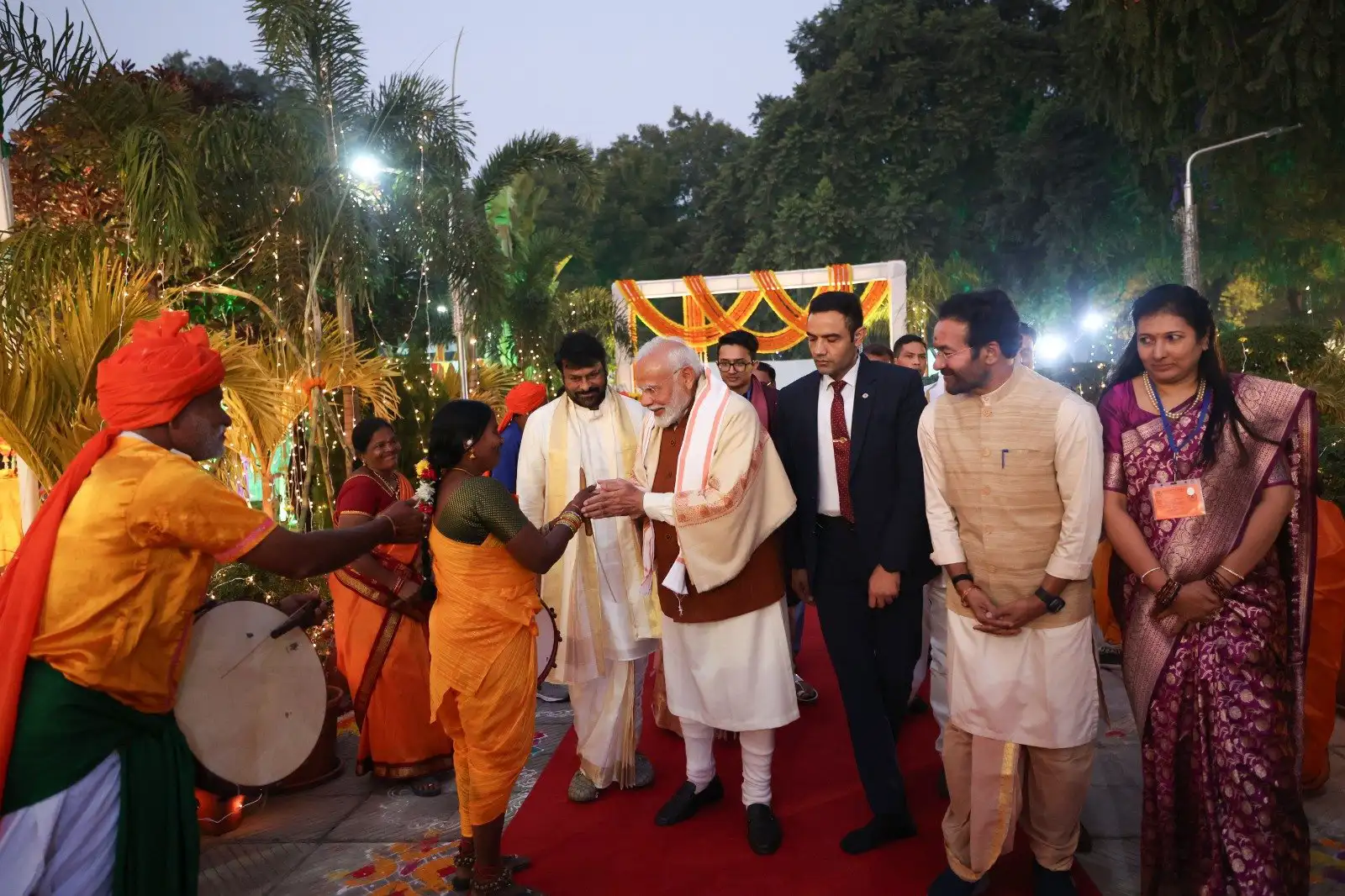 PM Narendra Modi Sankranthi Celebrations
