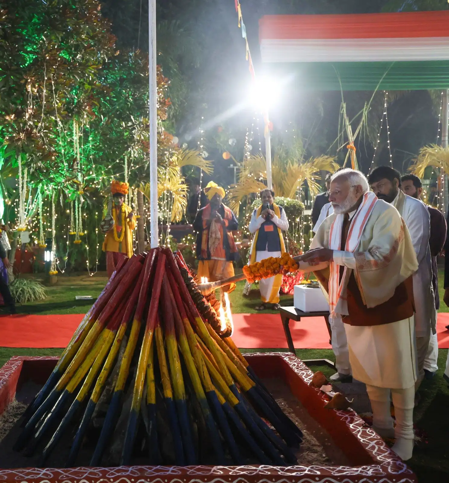 PM Narendra Modi Sankranthi Celebrations