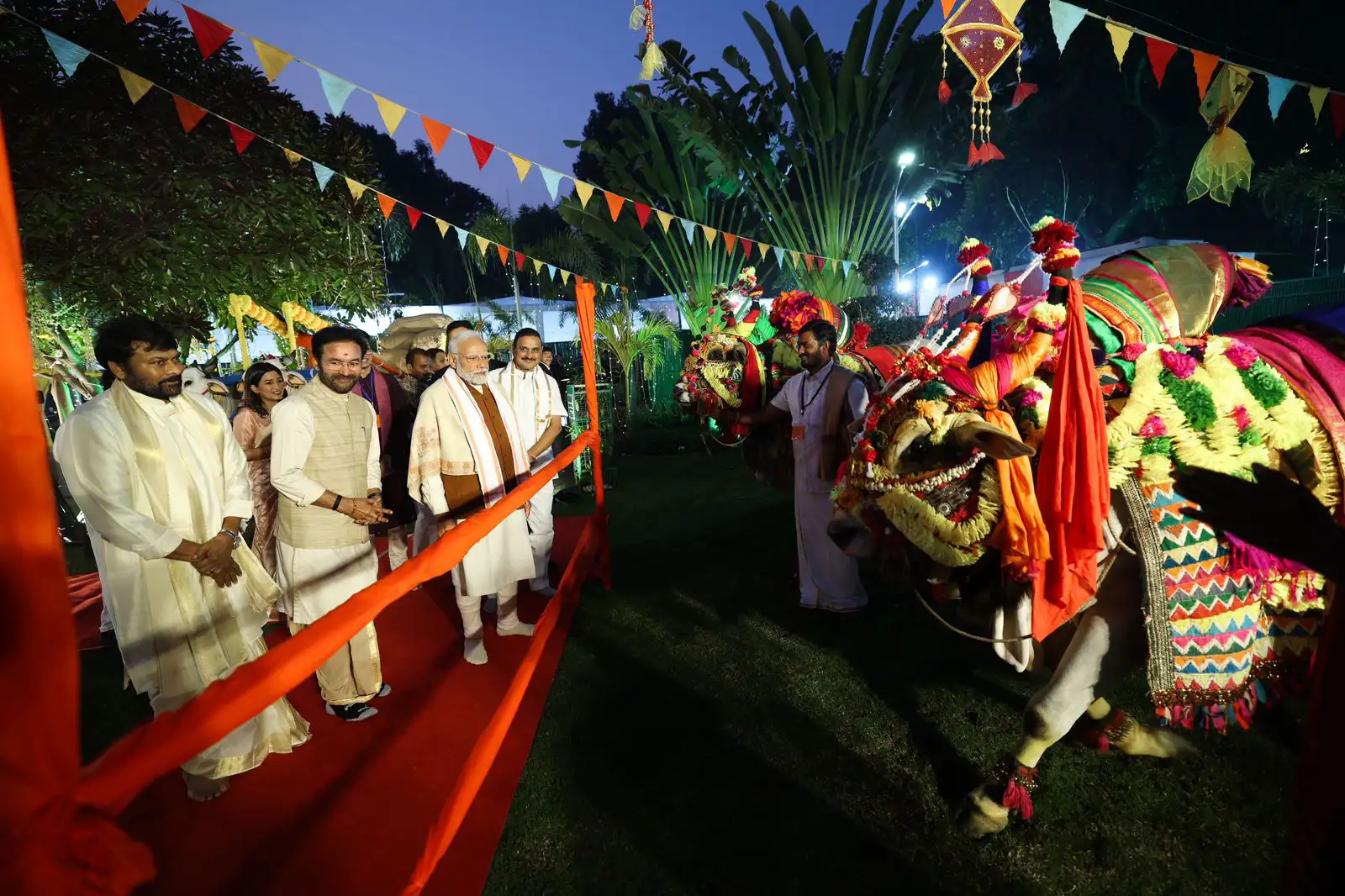 PM Narendra Modi Sankranthi Celebrations