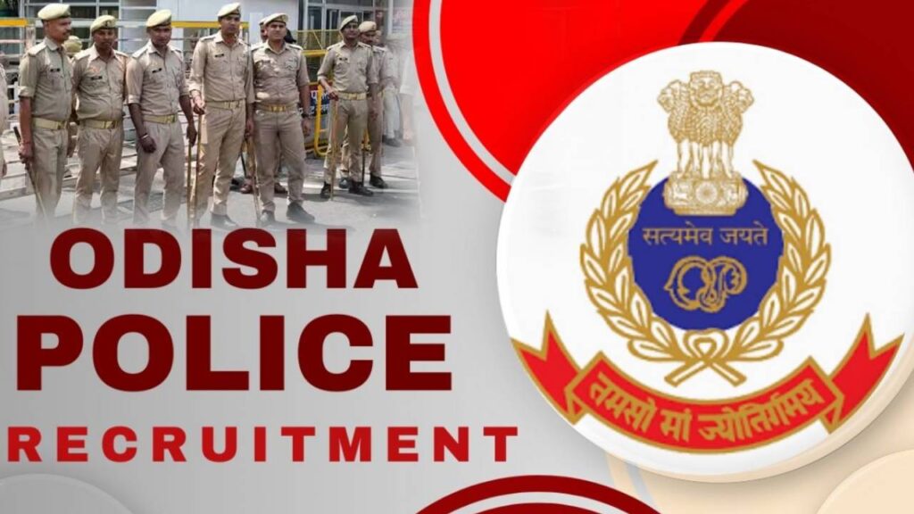 Odisha Police SI Recruitment 2025