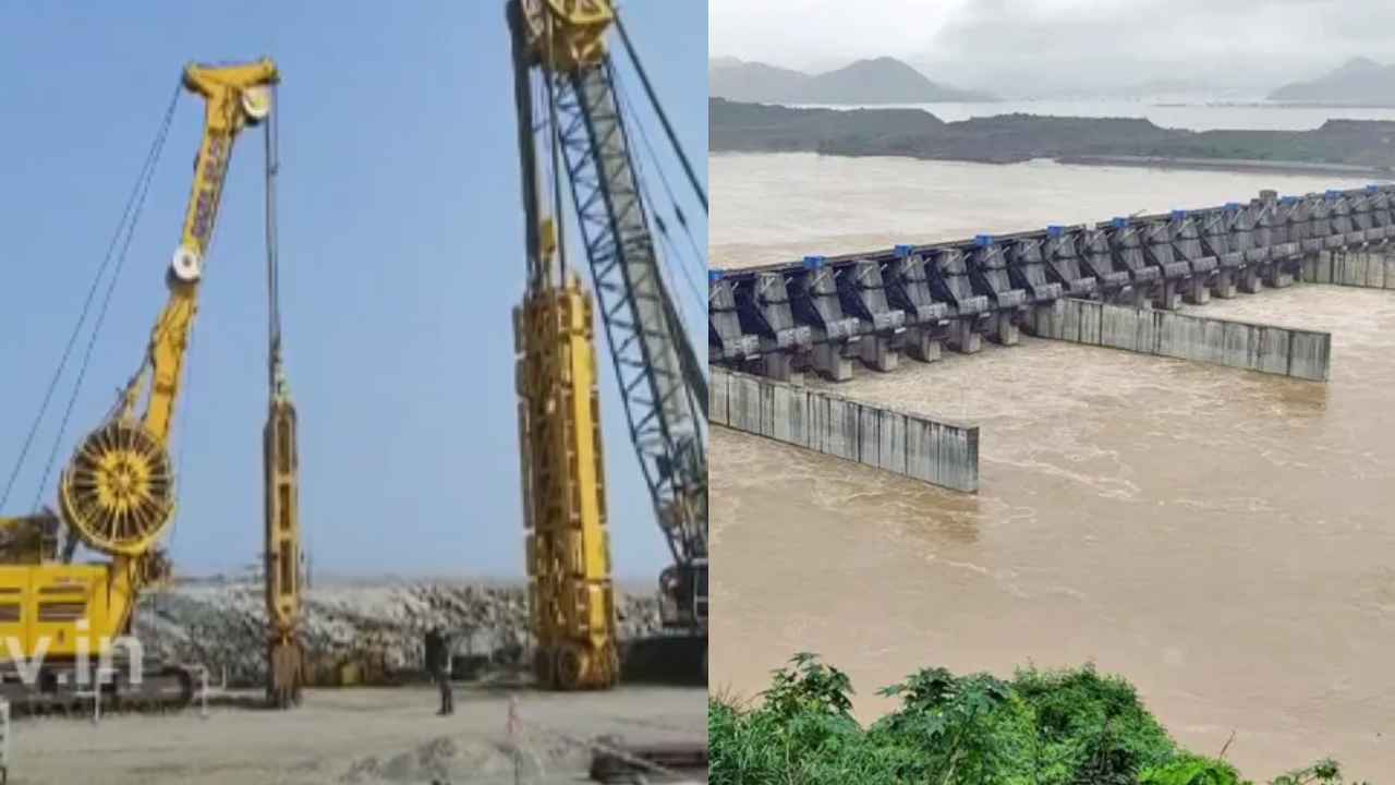 Polavaram Diaphragm Wall : పోలవరం ప్రాజెక్ట్ లో కీలక పరిణామం.. డయాఫ్రమ్ వాల్ నిర్మాణ పనులు ప్రారంభం.. Polavaram Diaphragm Wall : పోలవరం ప్రాజెక్ట్ లో కీలక పరిణామం.. డయాఫ్రమ్ వాల్ నిర్మాణ పనులు ప్రారంభం..