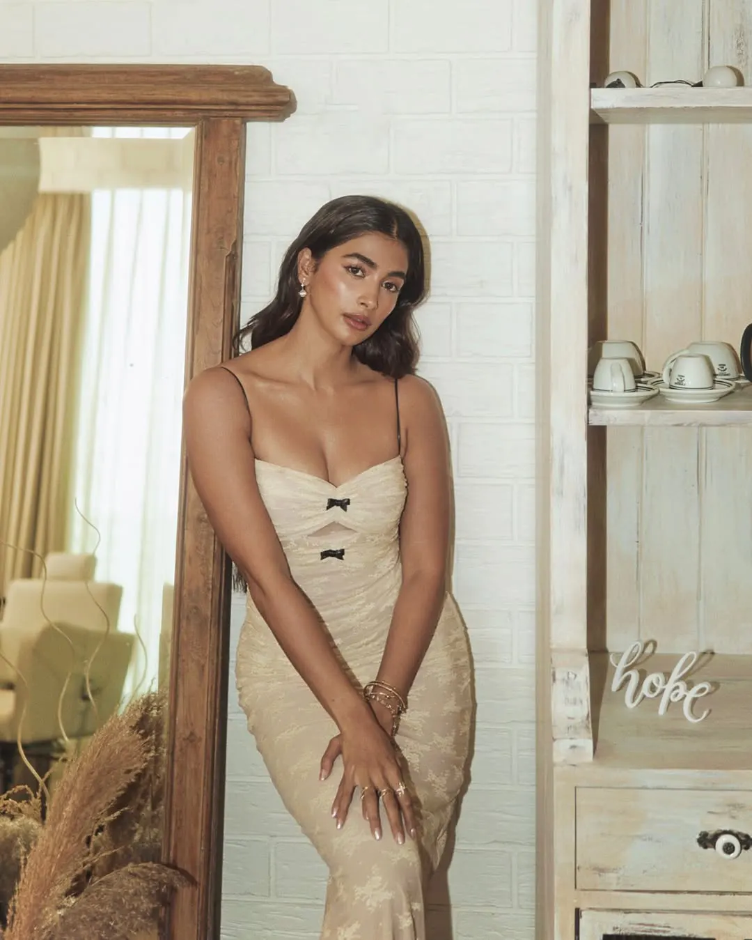 Pooja Hegde Dazzling Photos in Modern Dress