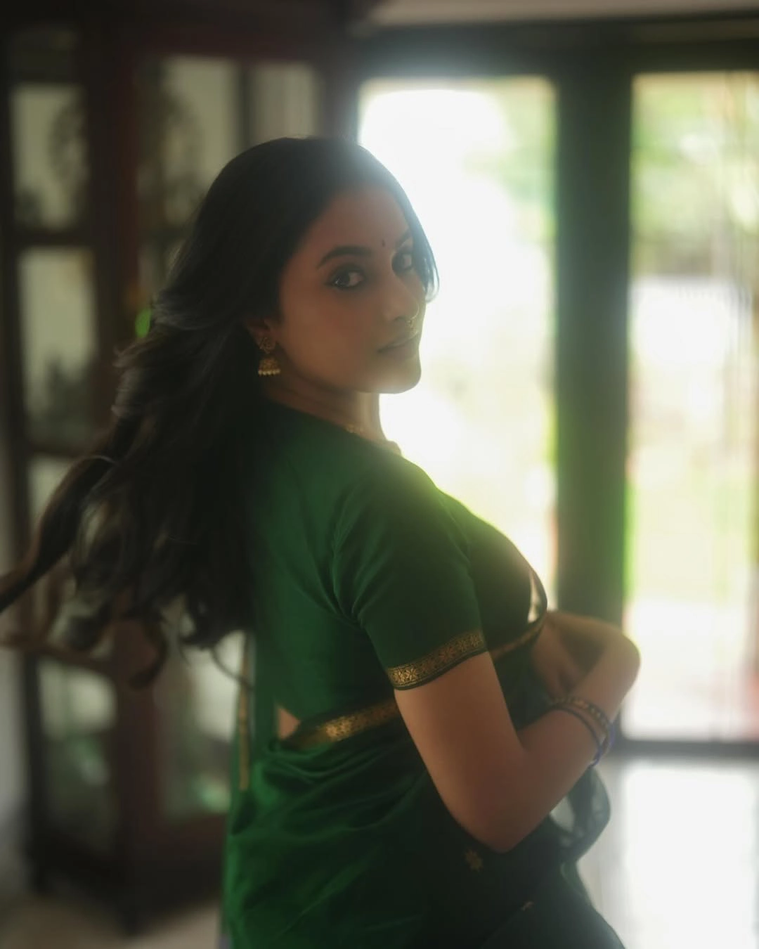 Priyanka Mohan Cute Looks in Traditional Wear
